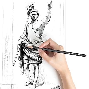 チャコール鉛筆画 Amazon | プロフェッショナルチャコール鉛筆お絵かきセット - 13